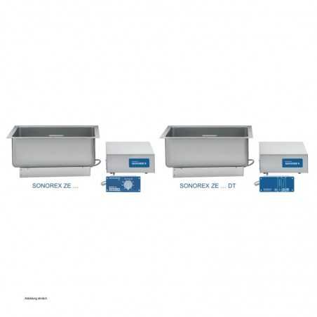 Ultrasonic unit 1058 DT SONOREX SUPER ZE, incl. HF generator GT 1003 M-C, oscillating tank TE 1058.2, 230 V, 50/60 Hz