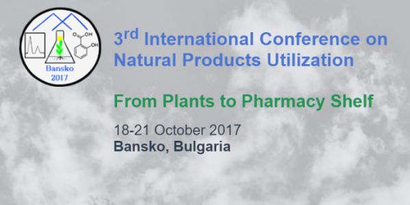 3-ТА МЕЖДУНАРОДНА КОНФЕРЕНЦИЯ НА ТЕМА „ИЗПОЛЗВАНЕ НА ПРИРОДНИТЕ ПРОДУКТИ“ - 21.10.2017