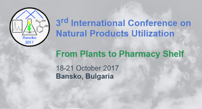 3-ТА МЕЖДУНАРОДНА КОНФЕРЕНЦИЯ НА ТЕМА „ИЗПОЛЗВАНЕ НА ПРИРОДНИТЕ ПРОДУКТИ“ - 21.10.2017